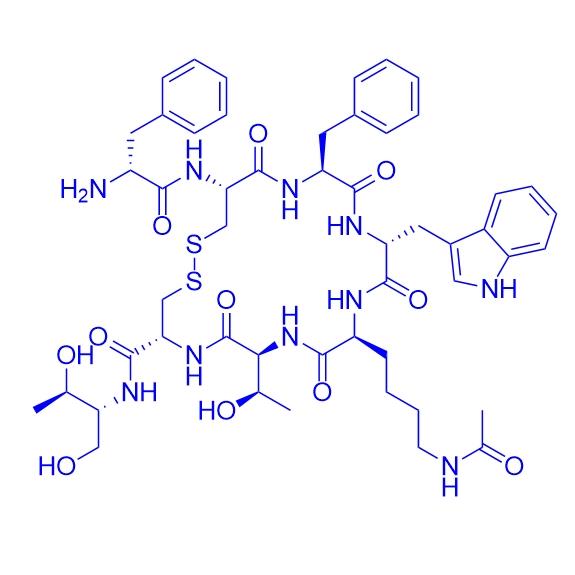 Acetyl-Lys5-octreotide  173606-11-6.png