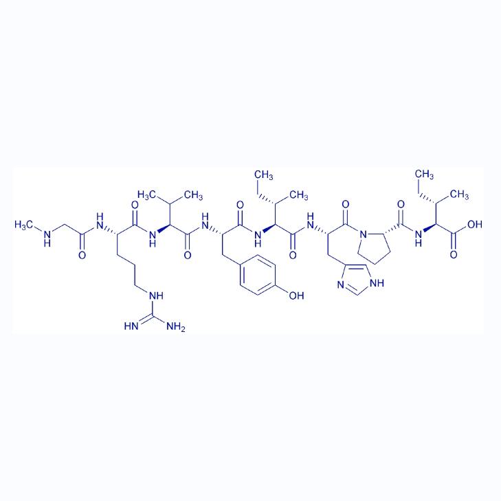 [Sar1, Ile8]-Angiotensin II 67724-27-0；37827-06-8.png