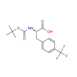 (R)-2-((叔丁氧基羰基)氨基)-3-(4-(三氟甲基)苯基)丙酸 82317-83-7