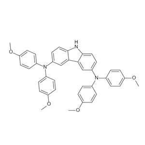 N,N,N,N-四(4-甲氧基苯基)-9H-咔唑-3,6-二胺  1630723-98-6