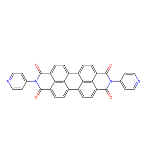 2,9-二-4-吡啶基-蒽并[2,1,9-DEF:6,5,10-D'E'F']二异喹啉-1,3,8,10(2H,9H)-四酮