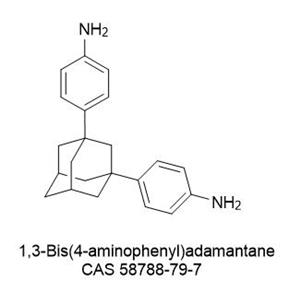 1,3-双(4-氨基苯基)金刚烷  CAS 58788-79-7  1,3-Bis(4-aminophenyl)adamantane