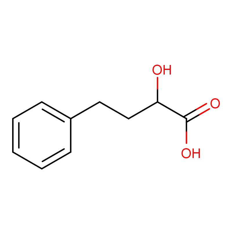 29678-81-7 (R)-2-羟基-4-苯基丁酸 结构式图片