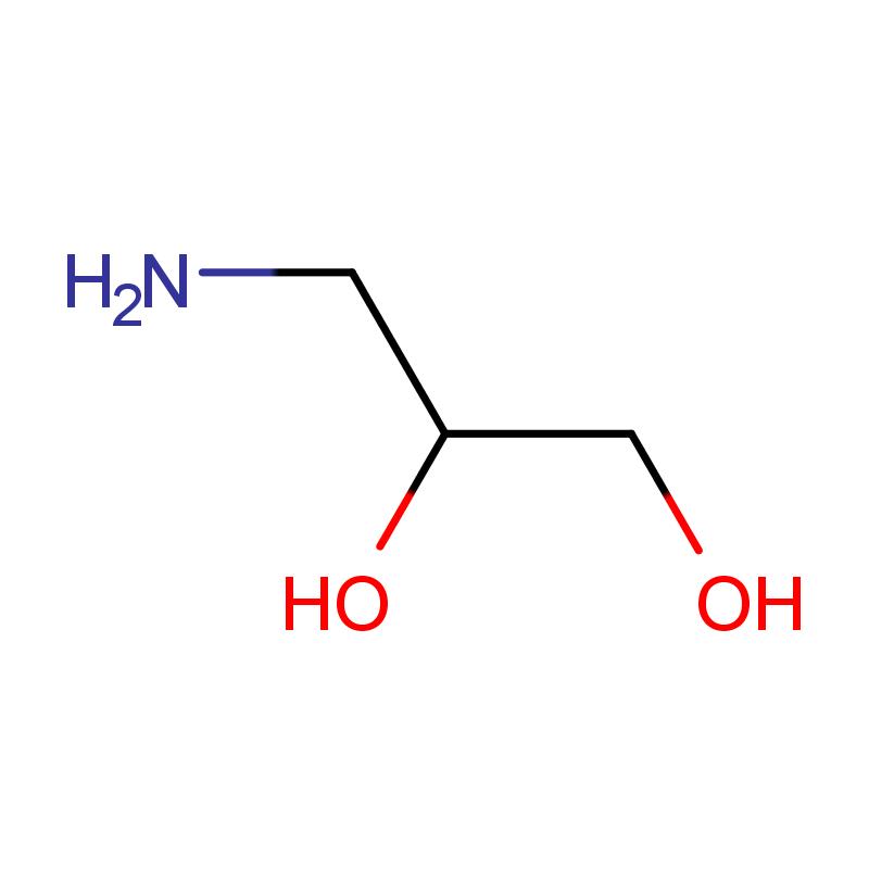 66211-46-9 (R)-3-氨基-1,2-丙二醇 结构式图片