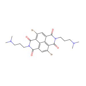 4,9-二溴-2,7-双(3-(二甲氨基丙基)苯并[LMN][3,8]菲咯林-1,3,6,8(2H,7H)-四酮
