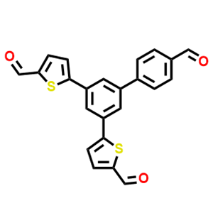 5,5'-(4'-甲酰基-[1,1'-联苯]-3,5-二基)双(噻吩-2-甲醛)