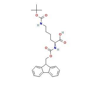 aladdin 阿拉丁 F100414 N-alpha-芴甲氧羰基-N-epsilon-叔丁氧羰基-D-赖氨酸 92122-45-7 99%
