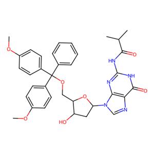 aladdin 阿拉丁 I119519 5'-O-(4,4'-二甲氧基三苯基)-N2-异丁酰基-2'-脱氧鸟苷 68892-41-1 99%