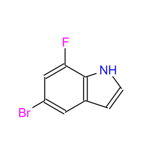 5-溴-7-氟吲哚