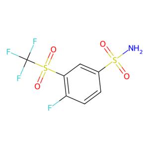 aladdin 阿拉丁 F339611 4-氟-3-[（三氟甲基）磺酰基]苯磺酰胺 1027345-08-9 95%