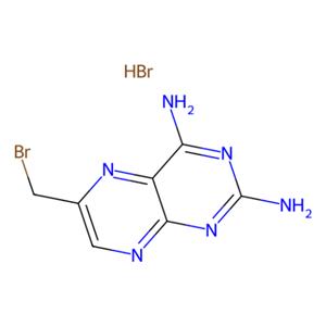 aladdin 阿拉丁 B184997 6-(溴甲基)-2,4-蝶啶二胺氢溴酸盐 52853-40-4 90%