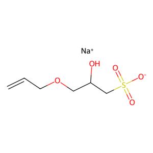 aladdin 阿拉丁 S193746 3-烯丙氧基-2-羟基-1-丙磺酸钠盐 溶液 52556-42-0 40 wt. % in H2O