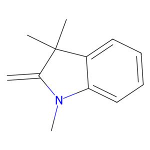 aladdin 阿拉丁 T107297 1,3,3-三甲基-2-亚甲基吲哚啉 118-12-7 98.5%,用于纸层析