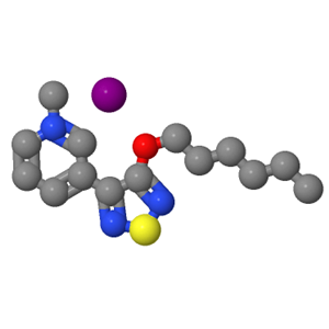 3-(4-HEXYLOXY-1,2,5-THIADIAZOL-3-YL)-1-METHYLPYRIDINIUM IODIDE