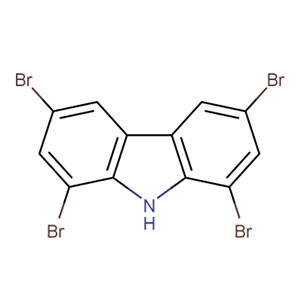 1,3,6,8-四溴咔唑；55119-09-0；1,3,6,8-Tetrabromo-9H-carbazole