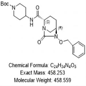 4-[[[(1R,2S,5R)-7-氧代-6-(苯基甲氧基)-1,6-二氮杂双环[3.2.1]辛烷-2-基]羰基]氨基]-1-哌啶羧酸叔丁酯（瑞来巴坦中间体R3）