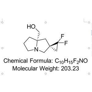 [(1S,7a’S)-2,2-二氟六氢螺[环丙烷-1,2’-吡呤环]-7a’-基]甲醇