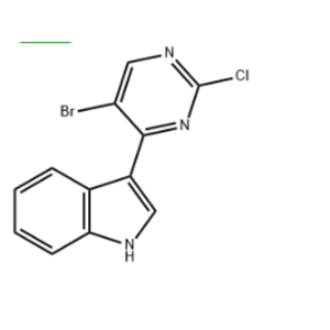 3-(5-溴-2-氯嘧啶-4-基)-1H-吲哚