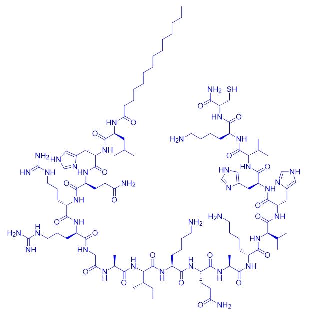 PKCθ pseudosubstrate peptide inhibitor,myristoylated.png