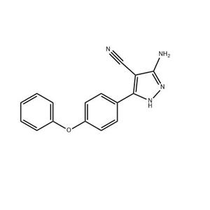 3-氨基-5-(4-苯氧基苯基)-4-氰基-1H-吡唑