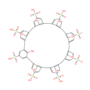 4-磺酸杯[8]芳烃x水合物  844478-23-5