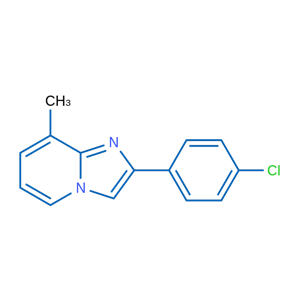 2-(4-Chlorophenyl)-8-methylimidazo[1,2-a]pyridine