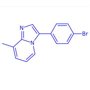 3-(4-bromophenyl)-8-methylimidazo[1,2-a]pyridine
