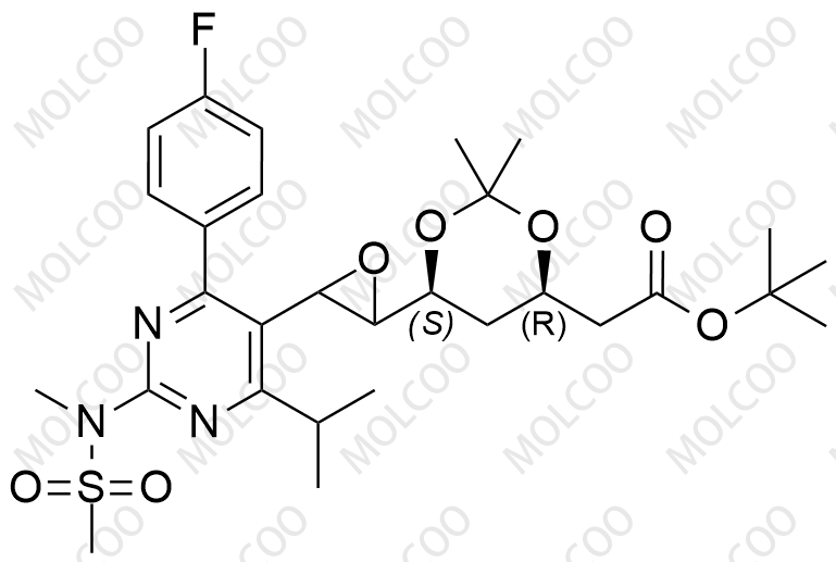 瑞舒伐他汀双键环氧脱丙酮叉
