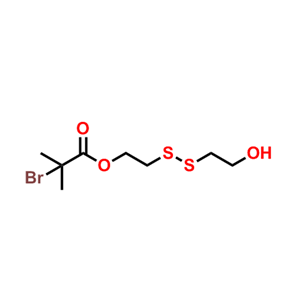 2-溴-甲基丙酸2-[(2-羟乙基)二硫烷基]乙酯