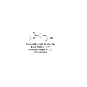 2-(1-(tert-Butoxycarbonyl)azetidin-3-ylidene)acetic acid