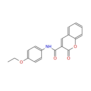 N-(4-乙氧基苯基)香豆素-3-甲酰胺