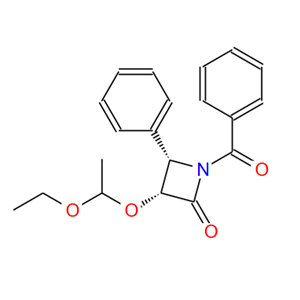 (3R,4S)-1-苯甲酰-3-(1-乙氧乙氧基)-4-苯基-2-氮杂环丁酮；201856-53-3