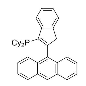 2-蒽基-3-茚基二环己基膦