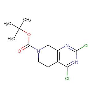 2,4-二氯-5,6-二氢吡啶并[3,4-d]嘧啶-7-甲酸叔丁酯；916420-27-4