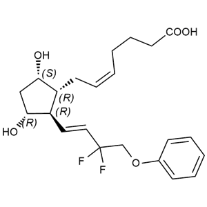 他氟前列腺素羧酸杂质；(Z)-7-[(1R,2R,3R,5S)-2-[(1E)-3,3-二氟-4-苯氧基-1-丁烯基]-3,5-二羟基环戊基]-5-庚烯酸