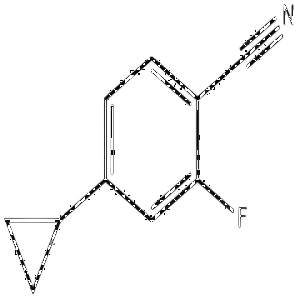4-环丙基-2-氟苯腈