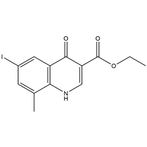 6-碘-8-甲基-4-氧代-1,4-二氢喹啉-3-羧酸乙酯
