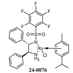 氯{[(1S,2S)-(+)-2 - 氨基- 1,2 -二苯基乙基](五氟苯磺酰)氨基}(对伞花烃)钌(II)