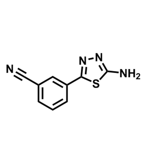 3-(5-氨基-1,3,4-噻二唑-2-基)苯甲腈