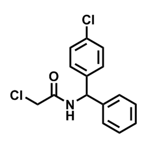 2-氯-N-((4-氯苯基)(苯基)甲基)乙酰胺