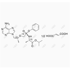 1392275-56-7	替诺福韦艾拉酚胺半富马酸盐	Tenofovir Alafenamide Hemifumarate salt