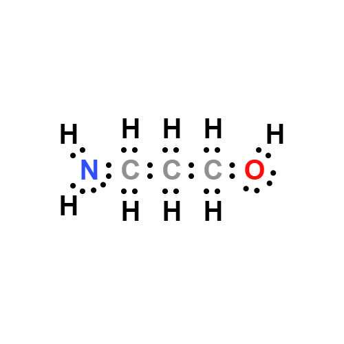 c3h9no lewis structure