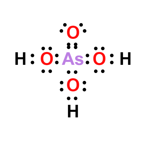 h3aso4 lewis structure