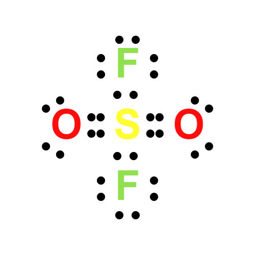 so2f2 lewis structure