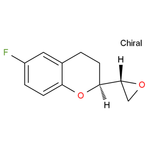 (2R)-REL-6-氟-3,4-二氢-2-(2S)-2-环氧乙烷基-2H-1-苯并吡喃