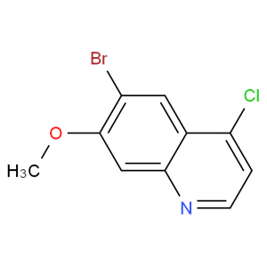 6-溴-4-氯-7-甲氧基喹啉