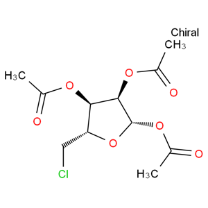 (2S,3R,4S,5S)-5-(氯甲基)-2,3,4-三乙酸酯-四氢呋喃