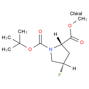 N-叔丁氧羰基-顺式-4-氟-L-脯氨酸甲酯