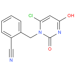 2-((6-氯-2,4-二氧代-3,4-二氢-2H-嘧啶-1-基)甲基)苯腈
