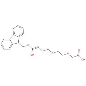 [2-[2-(Fmoc-氨基)乙氧基]乙氧基]乙酸